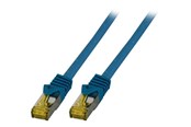 Netwerk - kabel - EFB NORDIC EFB-Elektronik patch cable - 15 mm - blue - Blauw - 0cm - MK7001.0,15BL