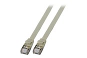 Netwerk - kabel - EFB NORDIC EFB-Elektronik patch cable - 15 cm - grey - Grijs - 0.1m - K5545GR.0,15