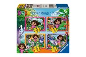 Puzzels - Ravensburger - Dora the Explorer Jigsaw Puzzle: Join the Adventure! - 4 Puzzles - 120042044