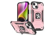Mobiel - Covers & Cases - Wozinsky Armored case with a finger holder for iPhone 15 Plus  Ring Armor - gold - 9145576280621
