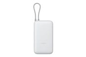 Powerbank - Xiaomi PB2020MI power bank - integrated cable - Li-Ion - USB-C USB - 22.5 Watt Powerbank - Grijs - 20000 mAh - BHR9738GL