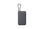Powerbank - Xiaomi Power Bank 20000 (Integrated Cable) - Dark Grey Powerbank - Grijs - 20000 mAh - BHR9740GL