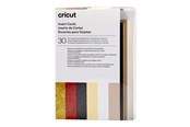 Labelprinter - Cricut Glitz and Glam Sampler - insert card set - 30 pieces - black white red cream gold taupe - 2009470