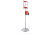 Papier, fotopapier en etiketten - METO Floor stand base floor plate + snap frame - 39588502