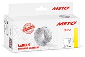 Papier, fotopapier en etiketten - METO Price labels 22x12 white deep freeze 6 rls/1000 - 9517182