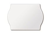 Papier, fotopapier en etiketten - METO Price labels 26x12 white deep freeze 6 rls/1000 - 9517184