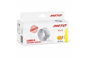 Papier, fotopapier en etiketten - METO Price labels 22x12 flour orange 6 rls/1000 - 30007269