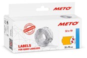 Papier, fotopapier en etiketten - METO Price labels 32x19 flour orange 5 rls/1000 - 30007362