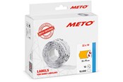 Papier, fotopapier en etiketten - METO Price labels 32x19 flour orange 10 rls/1000 - 30007363