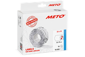 Papier, fotopapier en etiketten - METO Price labels 32x19 white 10 rls/1000 - 30007365
