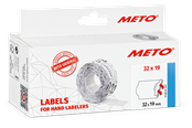 Papier, fotopapier en etiketten - METO Price labels 32x19 white 5 rls/1000 - 30007366