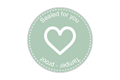 Papier, fotopapier en etiketten - METO Sealing secure label Ø33mm heart - 30011962