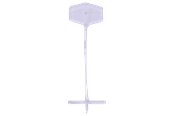 Papier, fotopapier en etiketten - METO Plastic fasteners PP fine nature 40mm - 9121309