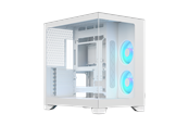 Case - Fractal Design Pop 2 Vision White RGB - Case - Miditower - Wit - FD-C-POV2A-03