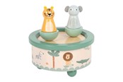 Muziek - Small Foot - Wooden Music Box Safari FSC - 12738