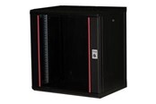 Rackkoffers - Equip Pro Mount - rack - 600x450 mm with glass door removable and lockable panels assembled - 12U - EPM-12-6045-B-CBAA