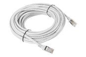Netwerk - kabel - Lanberg patch cable - 10 m - grey RAL 7035 - Grijs - 10m - PCU6-10CC-1000-S