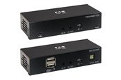 Repeater & zendontvanger - Eaton Series USB C to HDMI over Cat6 Extender Kit with KVM Support 4K 60Hz 4:4:4 Transmitter/Receiver USB PoC HDCP 2.2 up to 230 ft. TAA - B127A-1A1-BCBH