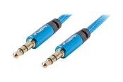 Audiokabel - Lanberg Premium audio cable - 1 m - CA-MJMJ-10CU-0010-BL