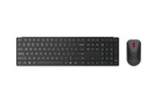 Toetsenbord - Lenovo Wireless Multi-Mode Pro Combo Keyboard and Mouse 6000-Swedish/Finnish - Keyboard and mouse set - Swedish/Finnish - Zwart - 4X31S04842