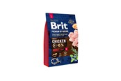 Honden - Brit Premium by Nature Adult L 3kg - 8595602526444