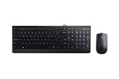 Toetsenbord - Lenovo 300 USB Combo - keyboard and mouse set - US Input Device - Keyboard and mouse set - Engels (US international) - Zwart - GX30M39606