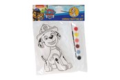 Creatief spelen - Wins Holland Canvas Painting PAW Patrol - Marshall - incl. Brush and 6 colors of paint - PB500
