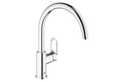 Mengkranen en fittingen - Grohe BauLoop kitchen faucet with swivel spout, chrome - 31368000
