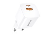 Mobiel - Adapters & Opladers - Wozinsky CMWCW 20W USB-C / USB-A wall charger - white - 5907769308611