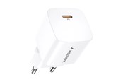 Mobiel - Adapters & Opladers - Wozinsky CMWCS USB-C PD 20W AC Charger - White - 5907769308628
