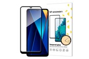 Mobiel - Beschermend glas - Wozinsky Full Glue Tempered Glass with Black Frame for Xiaomi POCO C65/Redmi 13C - 9145576283936