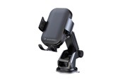 Mobiel - Overige accessoires - Wozinsky WUMID Phone Holder with Inductive Charger 15W for Car Dashboard - Black - 5907769308857