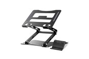 Tablet - Overige accessoires - Wozinsky WRS-CPY75DSB Aluminum Laptop and Tablet Stand + Smartphone Stand - Black - 5907769364624