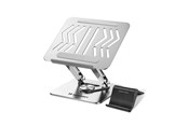 Tablet - Overige accessoires - Wozinsky WRS-CPY84SS 360 Aluminum Laptop and Tablet Stand + Smartphone Stand - Silver - 5907769364617