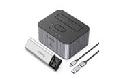 Harde schijf accessoires - ORICO IT28E-C 2-Disk Docking Station with M.2 NVME - ORICO-IT28E-C-EU-GY-BP-HU