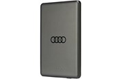 Powerbank - Audi Big Logo MagSafe inductive 15W 5000mAh - Grey Powerbank - Grijs - 5000 mAh - 6955250226493