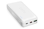 Powerbank - SBS TTBB20000PD20W 20000 mAh 20W Power Delivery with MicroUSB USB-C USB-A - white Powerbank - Wit - 20000 mAh - TTBB20000PD20W