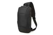 Camera hoes - Wozinsky Premium Single Shoulder Anti-Theft City Backpack with Organizer and USB - Black - 5907769372186