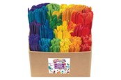 Creatief spelen - Colorations - Colored Wooden Craft Sticks Classroom Pack 1200pcs. - COOLWOOD