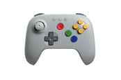 Gaming accessoires - 8BitDo 64 Bluetooth - Classic Grey - PC - Switch 1 & 2 - Wireless Controller - Android - RET00905