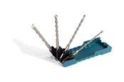 Boren en bits - Makita E-13605 Drill Bit Set - For Concrete Masonry Bricks - 4 Pieces - E-13605