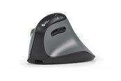 Muis - Bakker Elkhuizen FastForward - vertical mouse - 2.4 GHz USB-C Bluetooth 5.1 - dark grey black - Vertical mouse - Optisch - 8 knoppen - Grijs - BNEFFP3MVM