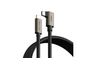USB-kabel - Ringke 3.2 gen. 2x2 USB-C PD 3.1 240W 2m angled cable - black - 8800293851486