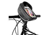 Fietsaccessoires - Wozinsky  Bicycle Handlebar Bag with Phone Case 1 L Black (WBB16BK) - 5907769300585