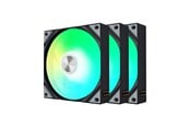 Case Fan - Tryx ROTA SL ARGB Reverse (3-pack) - Case ventilator - 120mm - Zwart met RGB-licht - F-R120R-AM3M-G0K