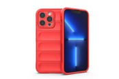 Mobiel - Covers & Cases - Hurtel Magic Shield Case - iPhone 13 Pro Flexible Armored Cover Red - 9145576258552