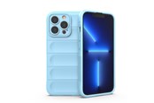 Mobiel - Covers & Cases - Hurtel Magic Shield Case - iPhone 13 Pro Flexible Armored Cover Light Blue - 9145576258583