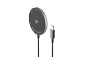 Mobiel - Adapters & Opladers - Wozinsky Magnetic Induction Charger 15W Wireless Qi2 - Black - 5907769367533