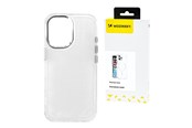 Mobiel - Covers & Cases - Wozinsky  Glitter Case for Samsung Galaxy S25 Ultra - Transparent with Glitter - 5907769369339