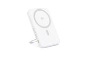 Powerbank - Baseus Qi2 Magnetic 20W with Stand Powerbank - Wit - 5000 mAh - P10076800213-01